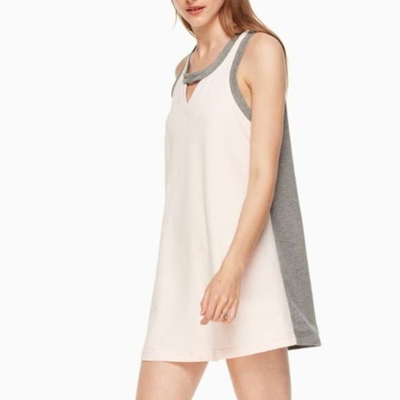 kate spade Dresses & Skirts - Kate Spade French Terry Pearl Pink and Grey